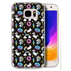 Coque multi licornes donuts...