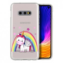 Coque licorne arc en ciel...