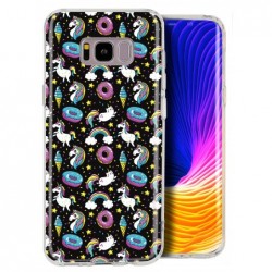 Coque multi licornes donuts...