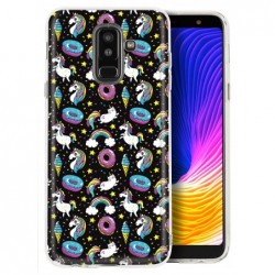 Coque multi licornes donuts...