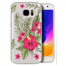 Coque fleur vr pour Samsung S7