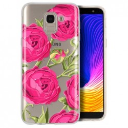 Coque rose vr pour Samsung J6