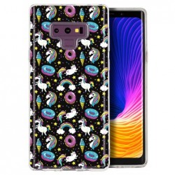 Coque multi licornes donuts...