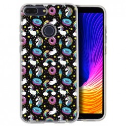 Coque multi licornes donuts...