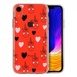 Coque multi licornes coeur...