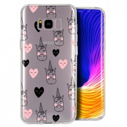 Coque multi licornes coeur...