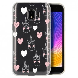 Coque multi licornes coeur...