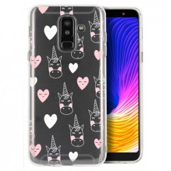 Coque multi licornes coeur...