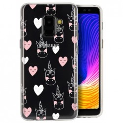 Coque multi licornes coeur...