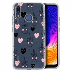 Coque multi licornes coeur...