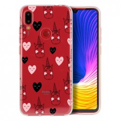 Coque multi licornes coeur...