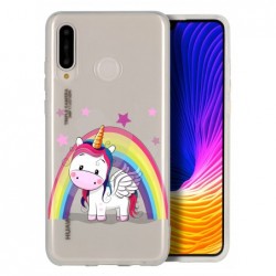 Coque licorne arc en ciel...