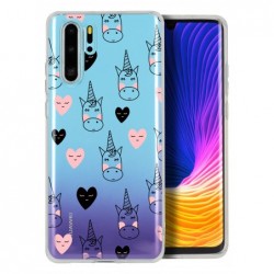 Coque multi licornes coeur...