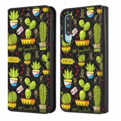 Etui à clapet cactus...