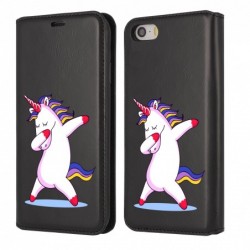 Etui à clapet licorne dab...