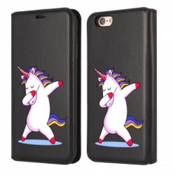 Etui à clapet licorne dab...