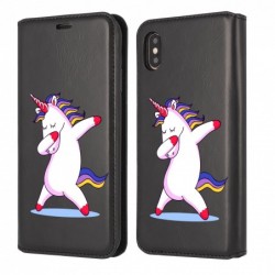 Etui à clapet licorne dab...