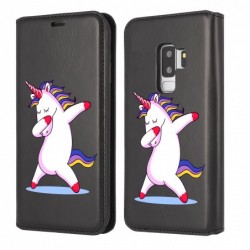 Etui à clapet licorne dab...