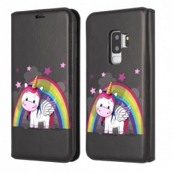 Etui à clapet licorne arc...