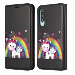 Etui à clapet licorne arc...