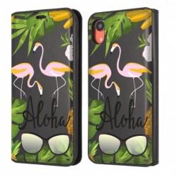 Etui à clapet flamant aloha...