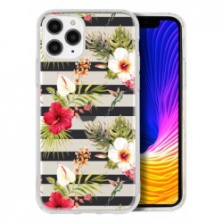 Coque multi roses blanches...