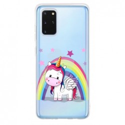 Coque licorne arc en ciel...