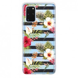 Coque multi roses blanches...