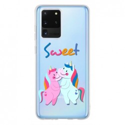 هدية نجاح الثانوية Coque licorne sweet pour Samsung S20 ultra
