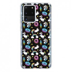 Coque multi licornes donuts...