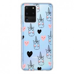 Coque multi licornes coeur...