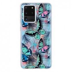 Coque papillons multi...