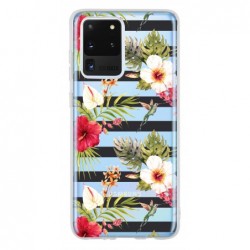 Coque multi roses blanches...