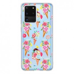 Coque multi cones fleuris...