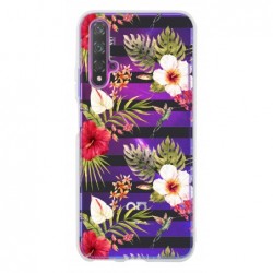 Coque multi roses blanches...