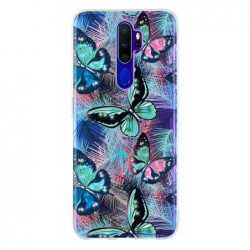 Coque papillons multi...