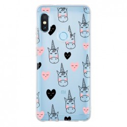 Coque multi licornes coeur...