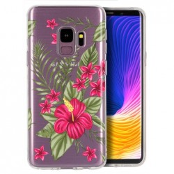 Coque fleur vr pour Samsung S9