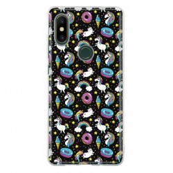 Coque multi licornes donuts...