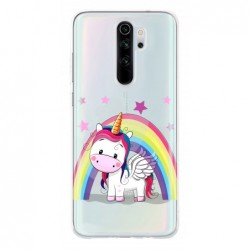 Coque licorne arc en ciel...