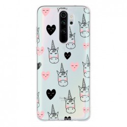 Coque multi licornes coeur...