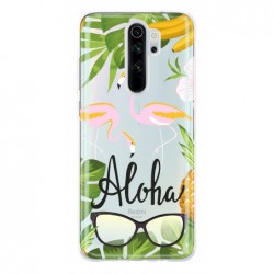 Coque flamant aloha pour...