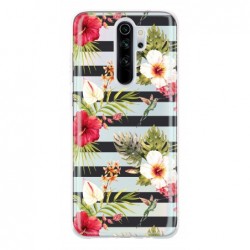 Coque multi roses blanches...