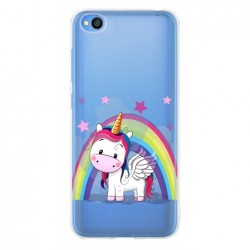 Coque licorne arc en ciel...