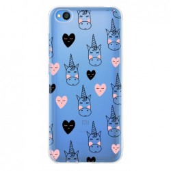 Coque multi licornes coeur...