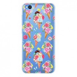 Coque multi cones fleuris...