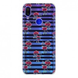 Coque roses traits noirs...