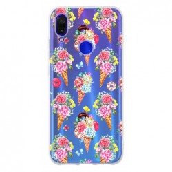 Coque multi cones fleuris...