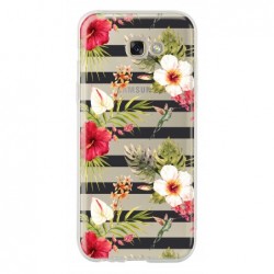 Coque multi roses blanches...