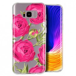 Coque rose vr pour Samsung S8